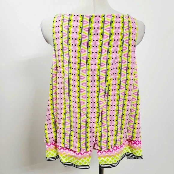 ❌SOLD❌Crown & Ivy•Colorful Top - Picture 3 of 5